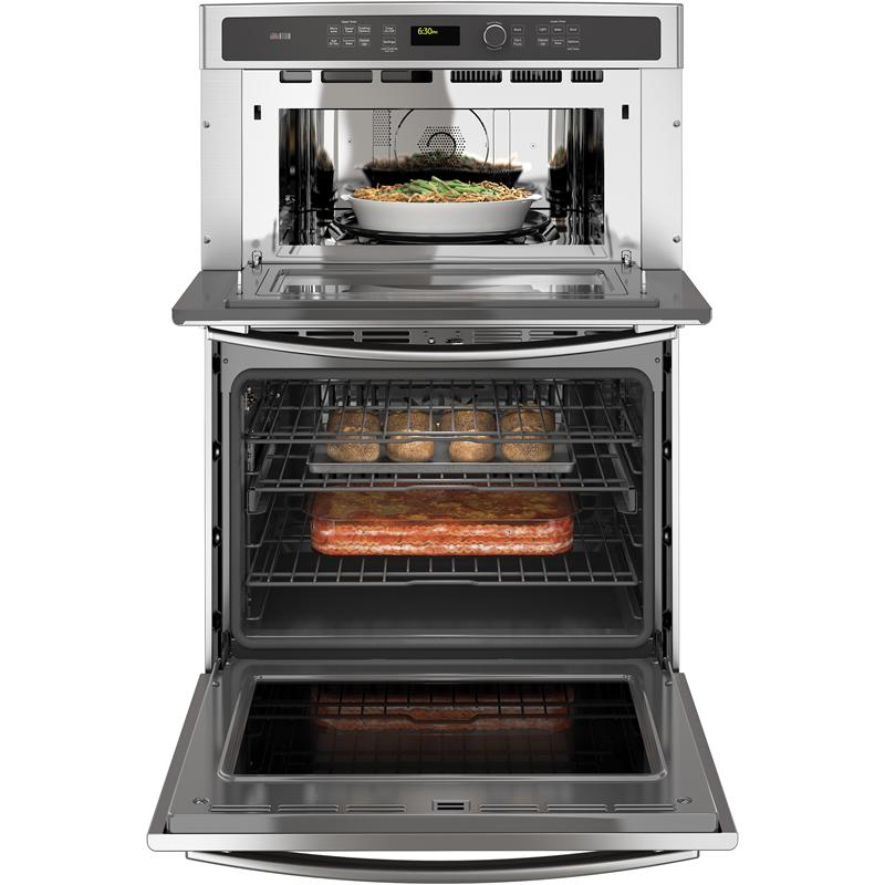 GE Profile 30-inch, 5 cu. ft. Built-in Combination Wall Oven with Convection PT9800SHSS IMAGE 6
