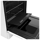 GE 30-inch Slide-in Electric Range with Convection Technology GRS600AV (White) (GRS600AVWW)