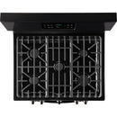 Frigidaire Gallery 30-inch Freestanding Gas Range With Quick Bake Convection FGGF3036TB