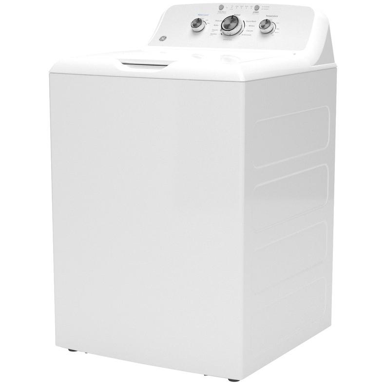 GE 4.3 cu. ft. Top Loading Washer with True Dual-Action Agitator GTW385ASWWS (GTW385ASWWS)