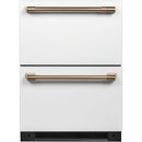 Caf? 24-inch 5.7 cu. ft. Dual-Drawer Refrigerator CDE06RP4NW2CDE06RP4NW2