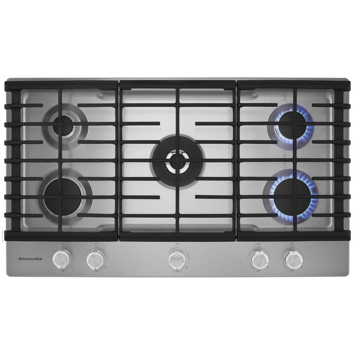 KitchenAid 36-inch Built-in Gas Cooktop with Even-Heat KitchenAid 36-inch Built-in Gas Cooktop with Even-Heat