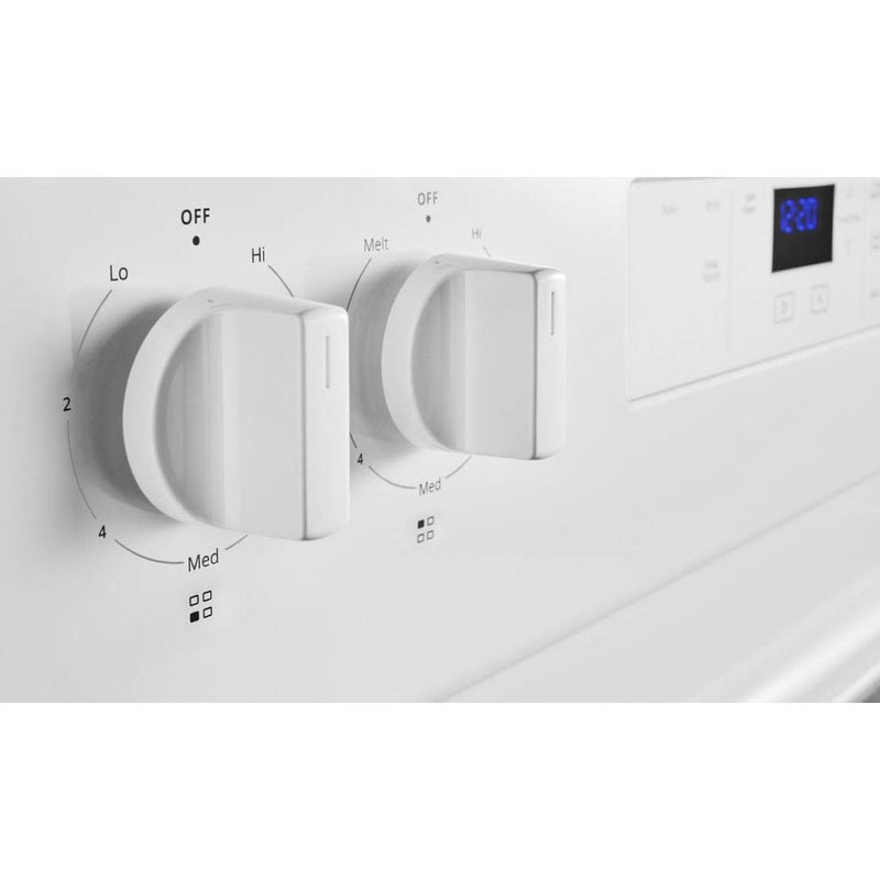 Whirlpool 30-inch, 4.8 cu.ft. Freestanding Electric Range with Self-Cleaning Technology WFC315S0JW (WFC315S0JW)