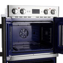 Forno Gallico 30-inch Double Wall Oven with French Door FBOEL1388-30FBOEL138830