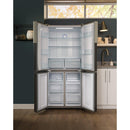 Haier 33-inch, 16.4 cu. ft. Counter-Depth French 4-Door Refrigerator HRQ16N3BGSHRQ16N3BGS