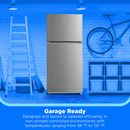 Midea 18 cu. ft. Top-Freezer Refrigerator (Stainless Steel)MRT18D3BST