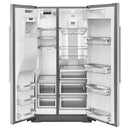 KitchenAid 36-inch, 25.8 cu. ft. Side-by-Side Refrigerator KRSF505ESS
