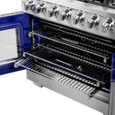 Forno 36-inch Freestanding Gas Range with 6 Burners and French Door FFSGS6460-36FFSGS646036