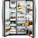 GE Profile 36-inch, 28.4 cu. ft. Side-by-Side Refrigerator with Ice and Water PSS28KSHSS IMAGE 3
