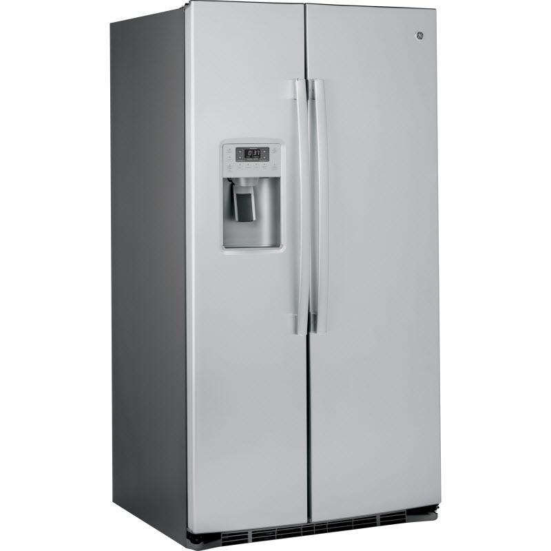 GE Profile 36-inch, 25.3 cu. ft. Side-by-Side Refrigerator with Ice and Water PSE25KSHSS IMAGE 4