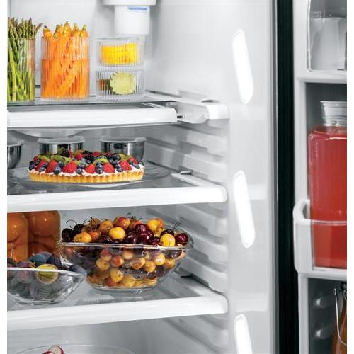 GE Profile 36-inch, 25.3 cu. ft. Side-by-Side Refrigerator with Ice and Water PSE25KSHSS IMAGE 7