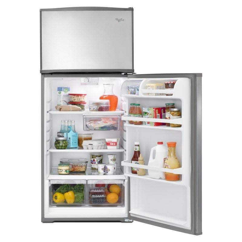 Whirlpool 29-inch, 16 cu. ft. Top Freezer Refrigerator WRT316SFDM IMAGE 5