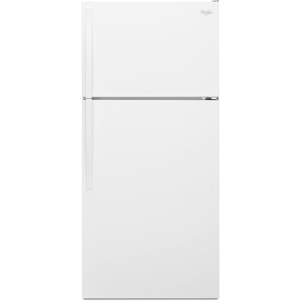 Whirlpool 28-inch, 14.3 cu. ft. Top Freezer Refrigerator WRT104TFDW IMAGE 1