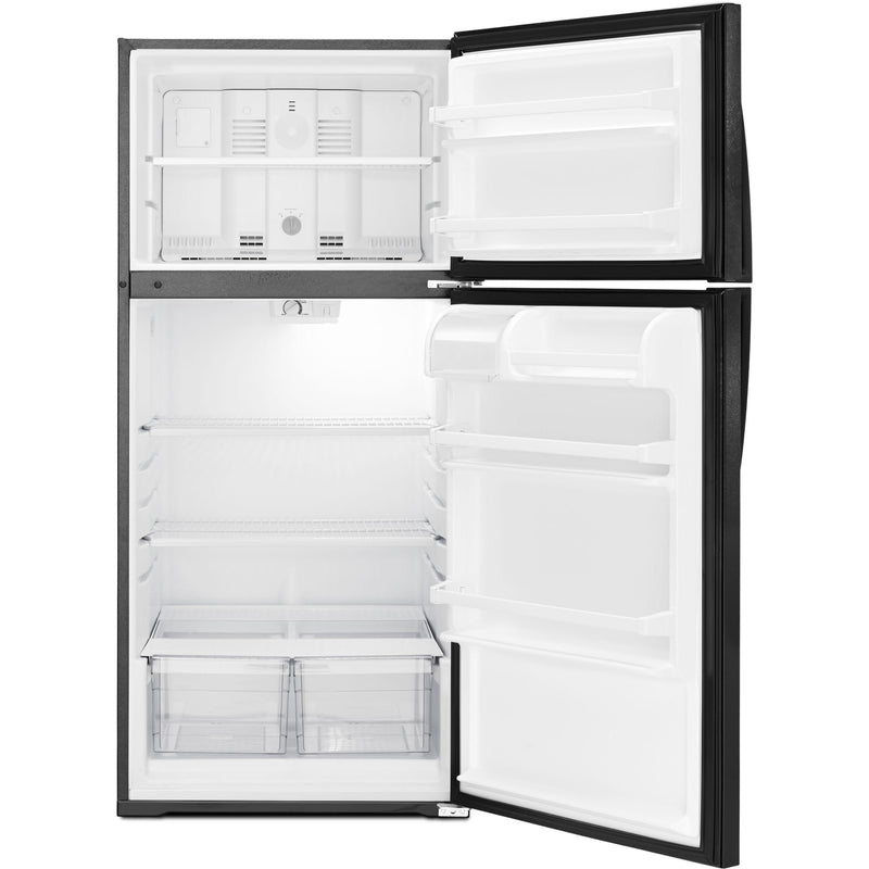 Whirlpool 28-inch, 14.3 cu. ft. Top Freezer Refrigerator WRT104TFDB IMAGE 2