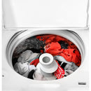 Hotpoint 4.0 cu. ft. Top Loading Washer with Stainless Steel Basket (White)HTW265ASWWW