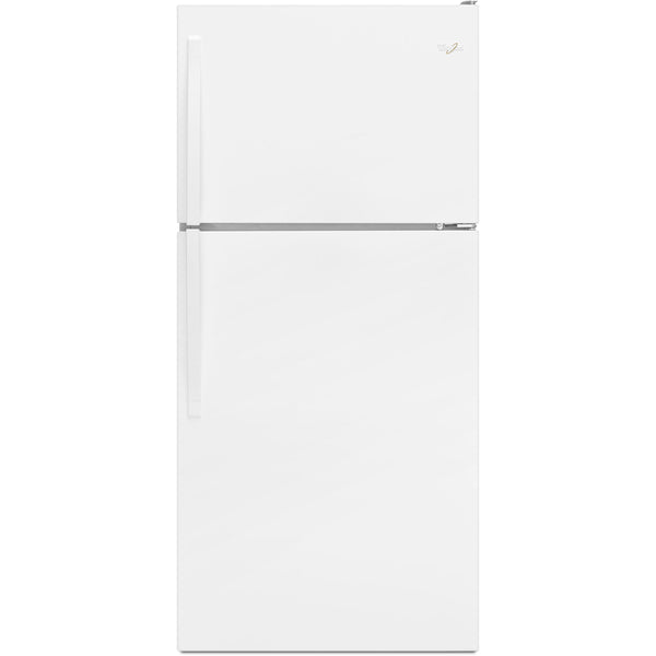 Whirlpool 30-inch, 18.2 cu. ft. Freestanding Top Freezer Refrigerator with Quiet Cooling WRT108FZDW IMAGE 1