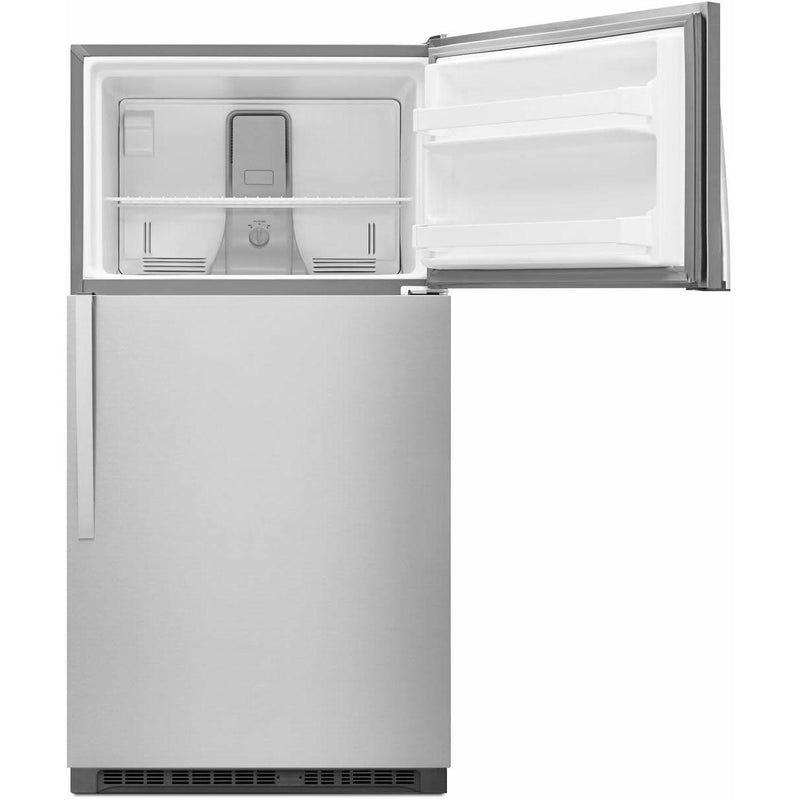 Whirlpool WRT311FZDZ 33-inch Wide Top Freezer Refrigerator - 20 Cu. ft. Stainless Steel