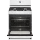 Whirlpool 30-inch Freestanding Gas Range with Frozen Bake™ Technology WFG505M0MWWFG505M0MW