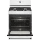 Whirlpool 30-inch Freestanding Gas Range with Frozen Bake™ Technology WFG505M0MW