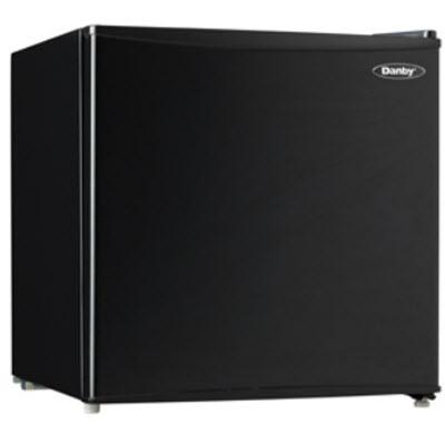 Danby 19-inch, 1.6 cu. ft. Counter-Depth Compact Refrigerator DCR016C1BDB IMAGE 1
