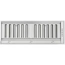 Forno Frassanito 30-inch Recessed Range Hood with Baffle Filters FRHRE5346-30FRHRE534630