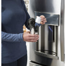 GE Profile 36-inch, 27.8 cu.ft. Freestanding French 3-Door Refrigerator with Keurig® K-Cup® Brewing System PFE28PSKSSPFE28PSKSS