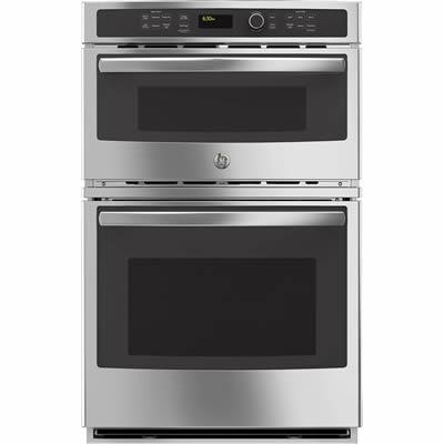 GE 27-inch, 4.3 cu. ft. Built-in Combination Wall Oven JK3800SHSS IMAGE 1