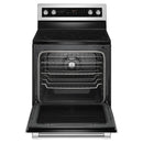 Maytag 30-inch Freestanding Electric Range with True Convection Technology MER8800F (Fingerprint-Resistant Stainless)MER8800FZ