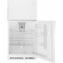 Whirlpool 33-inch, 21.3 cu. ft. Freestanding Top Freezer Refrigerator with Flexi-Slide™ Bin WRT541SZDW (White)WRT541SZDW