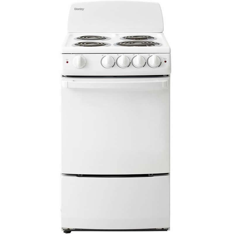 Danby 20-inch Freestanding Electric Range DER200W IMAGE 1