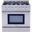 Thor Kitchen 36-inch Freestanding Gas Range HRG3618U