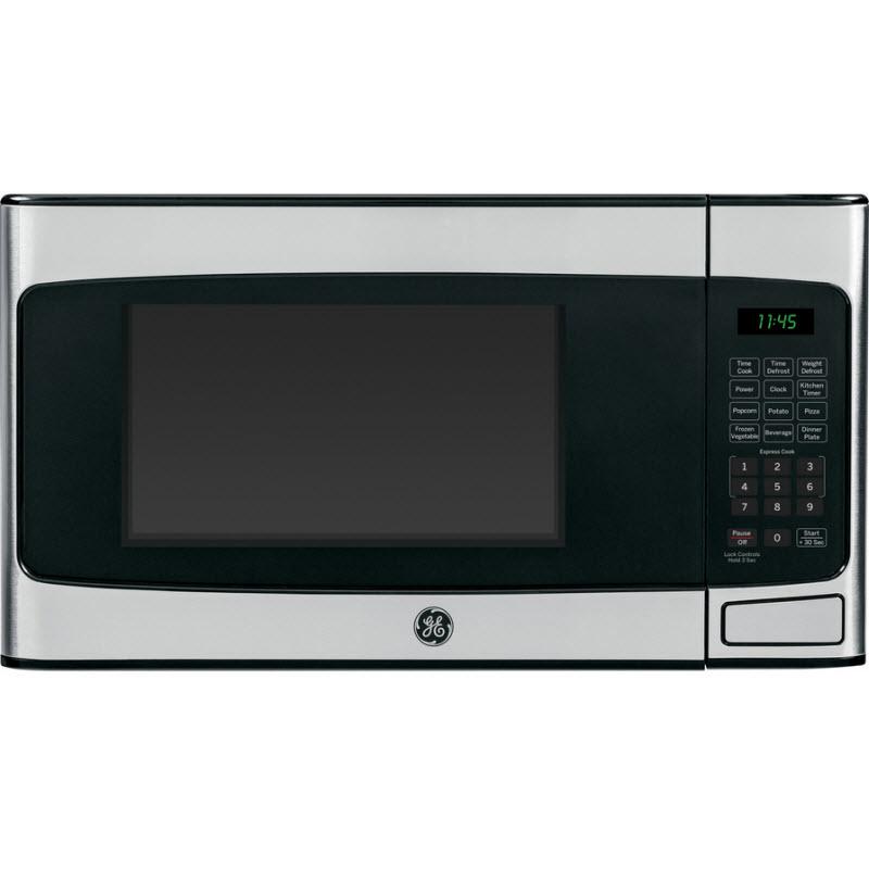 GE 1.1 cu. ft. Countertop Microwave Oven JES1145SHSS IMAGE 1