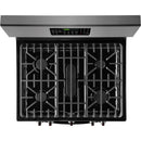 Frigidaire Gallery 30-inch freestanding gas range with Effortless™ Convection FGGF3059TD