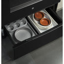 GE 30-inch Freestanding Electric Range with Self-Clean Oven JB258DMBB (JB258DMBB)