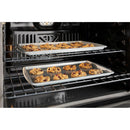 GE 27-inch Built-in Double Wall Oven with True European Convection Technology JKD5000SVSSJKD5000SVSS