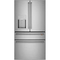 Café 36-inch 27.8 cu. ft. French 4-Door Refrigerator CVE28DP2NS1