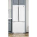 Whirlpool 30-inch, 19.68 cu. ft. French 3-Door Refrigerator (White)WRF560SMHW