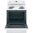 GE 30-inch Freestanding Electric Range JB256DMWWJB256DMWW
