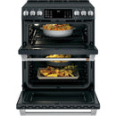 Café 30-inch Slide-In Induction Range with double oven CHS950P3MD1