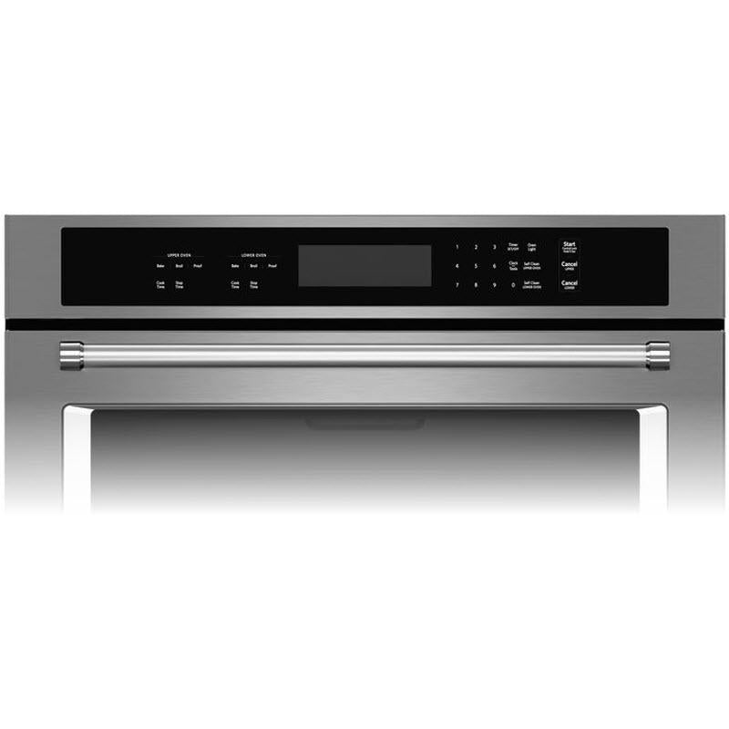 KitchenAid 30-inch, 10 cu. ft. Built-in Double Wall Oven KODT100ESS IMAGE 2