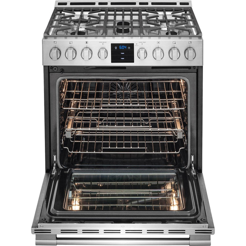 Frigidaire Professional 30-inch Freestanding Gas Range FPGH3077RF IMAGE 2