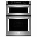 KitchenAid 27-inch, 4.3 cu. ft. Built-in Combination Wall Oven with Convection KOCE507ESS IMAGE 1