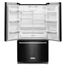 KitchenAid 36-inch, 20 cu. ft. French 3-Door Refrigerator with Interior Water Dispenser KRFC300EBL IMAGE 2