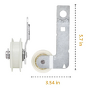 Whirlpool Dryer Idler Pulley With BracketW10837240