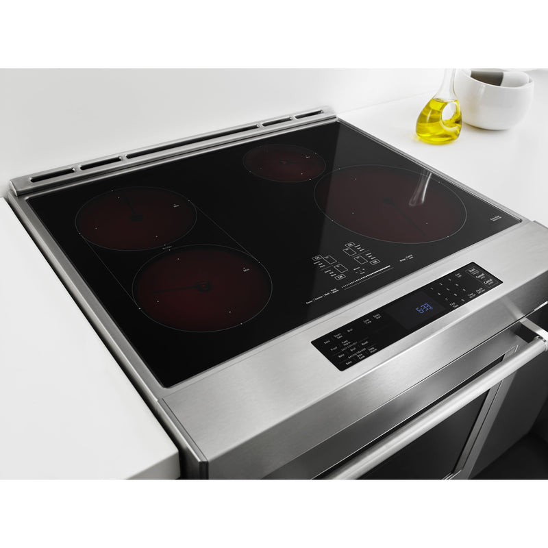 KitchenAid 30-inch Slide-In Induction Range KSIB900ESS IMAGE 3