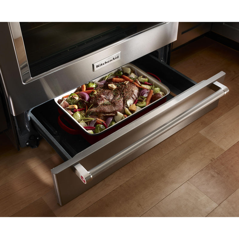 KitchenAid 30-inch Slide-In Induction Range KSIB900ESS IMAGE 6