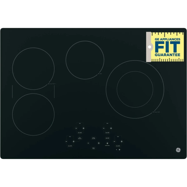 GE 30" Black Electric Cooktop JP5030DJBB (JP5030DJBB)