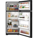 (HPS18BTHBB) Hotpoint 28-inch, 17.6 cu. ft. Top Freezer Refrigerator HPS18BTHBB