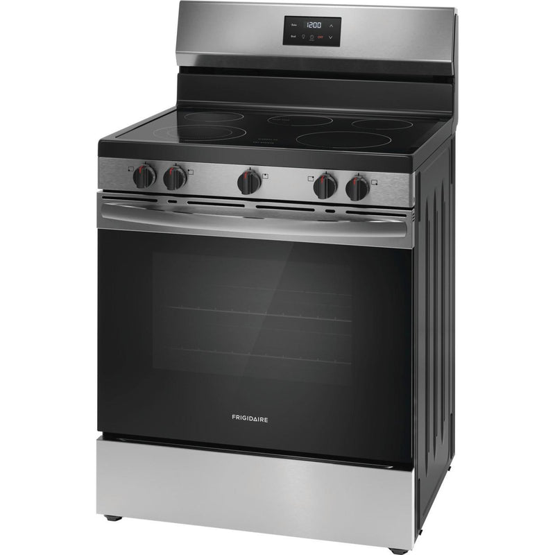 Frigidaire 30-inch Freestanding Electric Range with Even Baking Technology FCRE3052BS