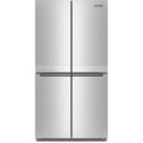 KitchenAid 36-inch, 19.4 cu. ft. Counter-Depth 4-Door Refrigerator with PrintShield™ Finish KRQC506MPS